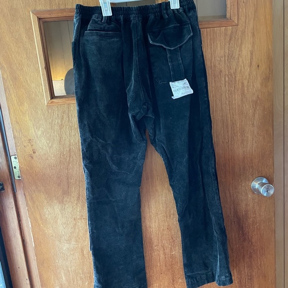 Harsh and Cruel ‘Irregular Corduroy Trousers’ In Black & Gray Men’s Small - Picture 3 of 10